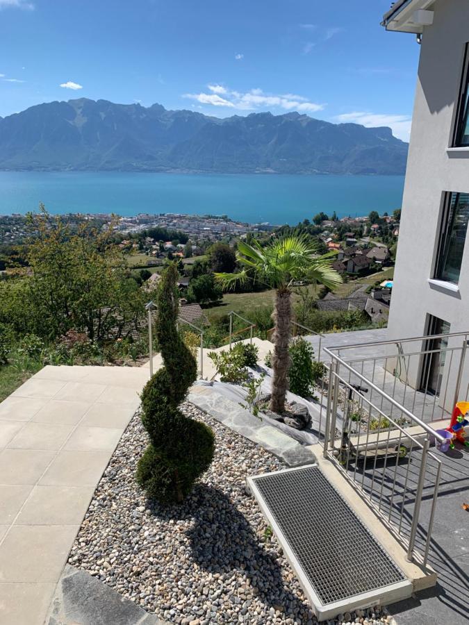 Appartement 180 degrés de rêve à Jongny Esterno foto
