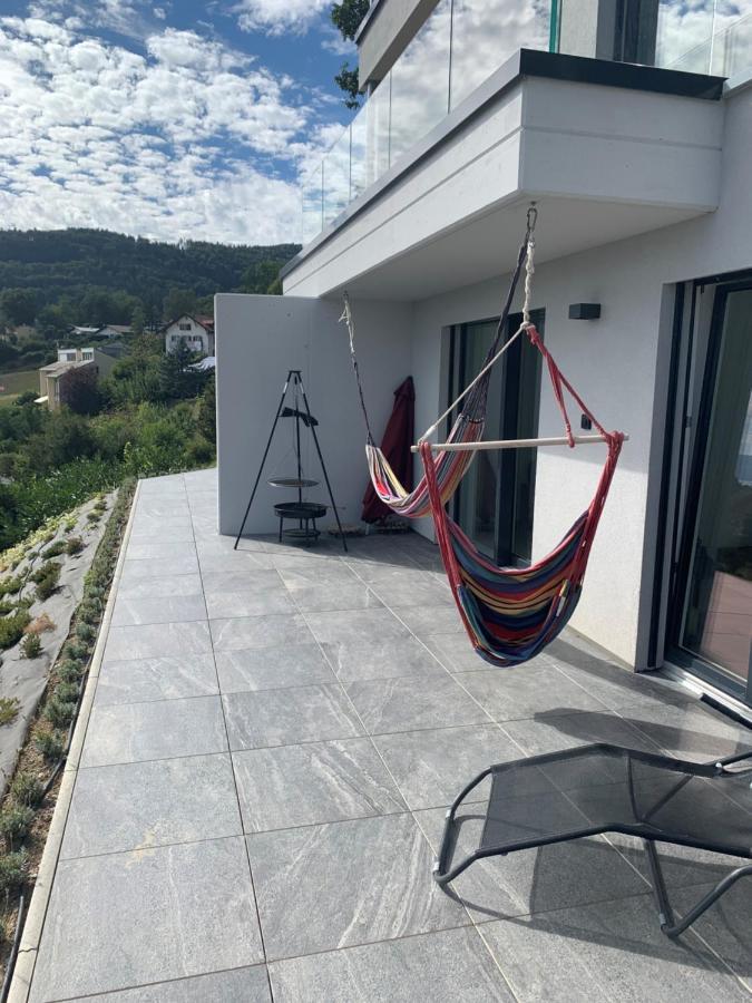 Appartement 180 degrés de rêve à Jongny Esterno foto